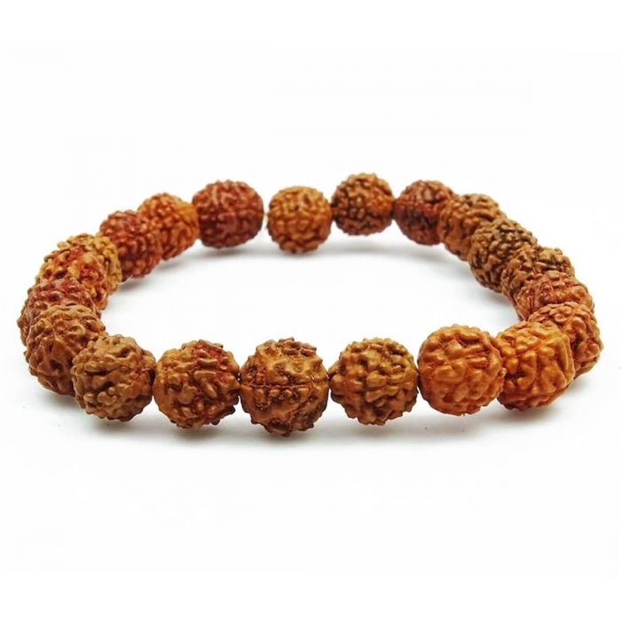 5 Mukhi Rudraksha Energy Bracelet for Calmness, Growth & Security