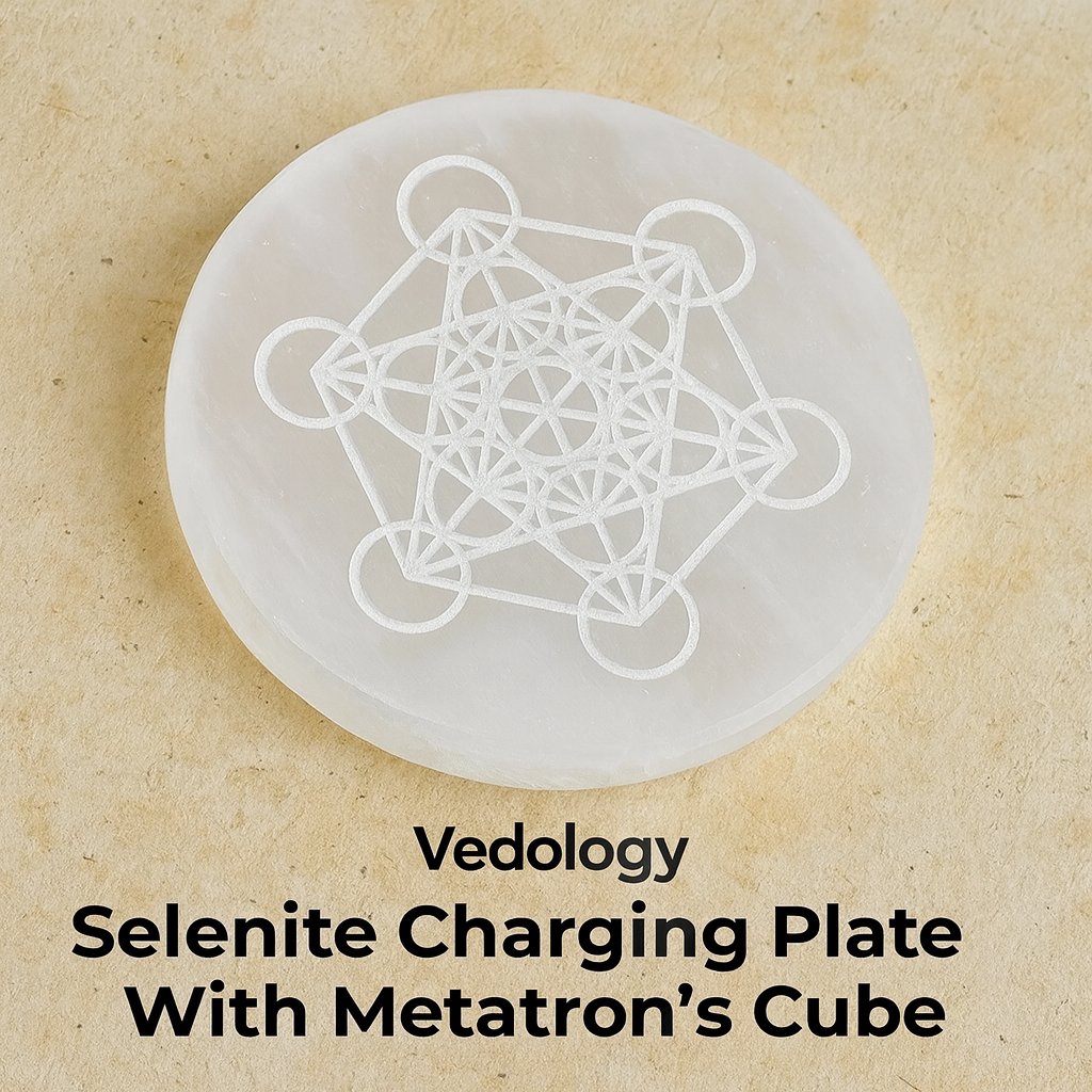 Selenite Energy Charging Plate -100% Original Certified