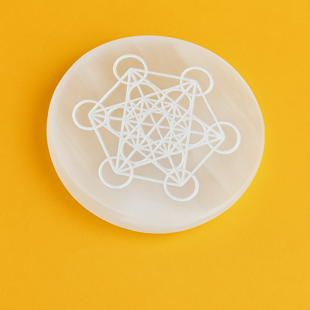 Selenite Energy Charging Plate -100% Original Certified
