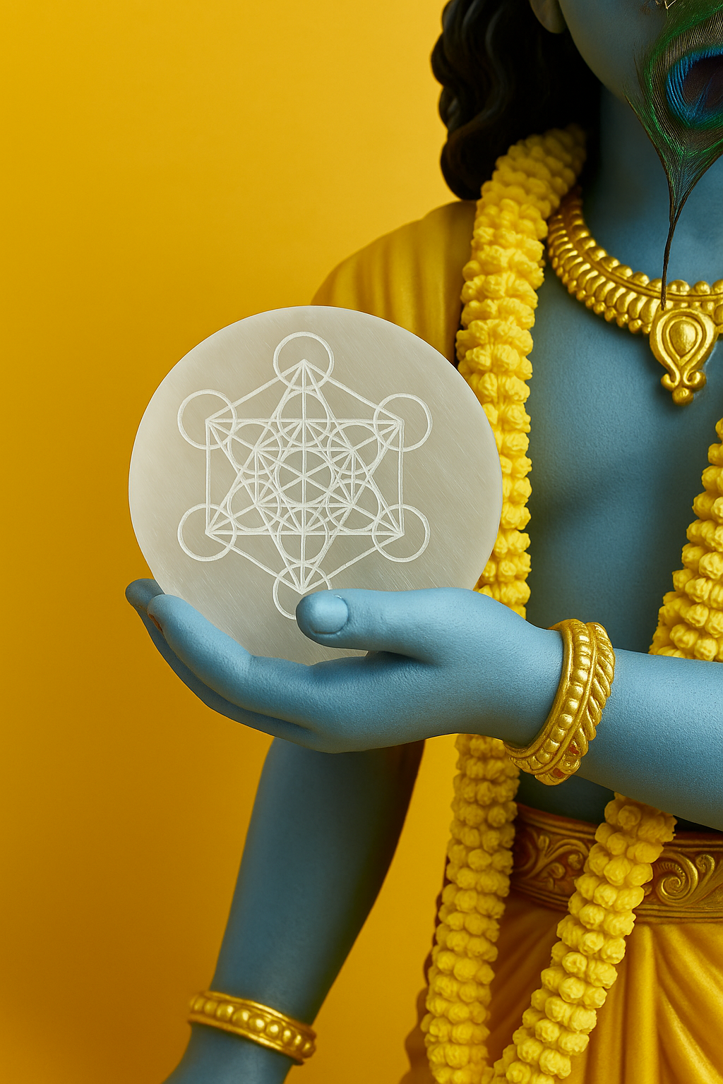 Selenite Energy Charging Plate -100% Original Certified